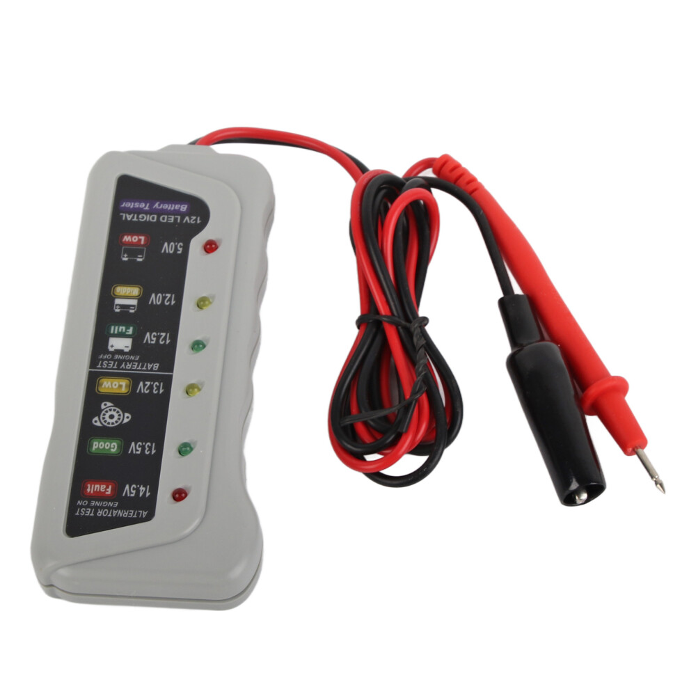 2-14.8V Car Battery Tester With Led 7293282692473