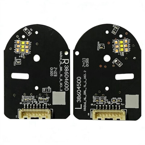 1Pair Front Headlights LED Chip PCB Board for  ID4 21-24 LED Turn Signal Daytime Running Light Source Board