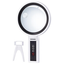 Magnifying Glass with Light and Stand 5.3-Inch Magnifying Glass Adjustable Brightness Handheld and Stand Magnifier