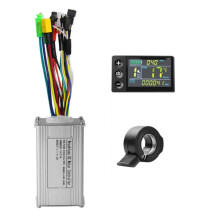 Three Mode Ebike Sine Wave Controller 6 Tube 36V 48V 17A LCD S866 Color Display for Brushless Wheel Hub Motor