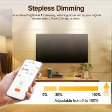 Zigbee Dimmer Module Dimmable Light LED Controller Tuya Life Control Voice for Home