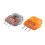 4 Pezzi Nuovo Modulo Sensore Joystick Analogico 3D TMR Hall Effekt per Controller Hall Thumb Stick per PS4 4