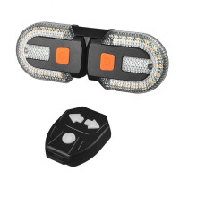 LED VéLo TéLéCommande Clignotant Feu ArrièRe éTanche VéLo Lampe D'Avertissement pour Accessoires de Cyclisme en Plein Air