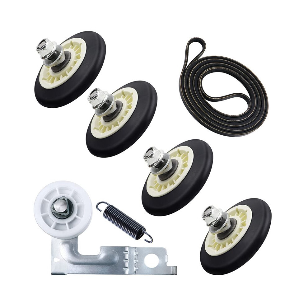 Dryer Repair Dryer Roller Kit For Dryers Includes Dryer Drum Roller Assembly Dryer Belt Dryer Idler Pulley 4711663734596