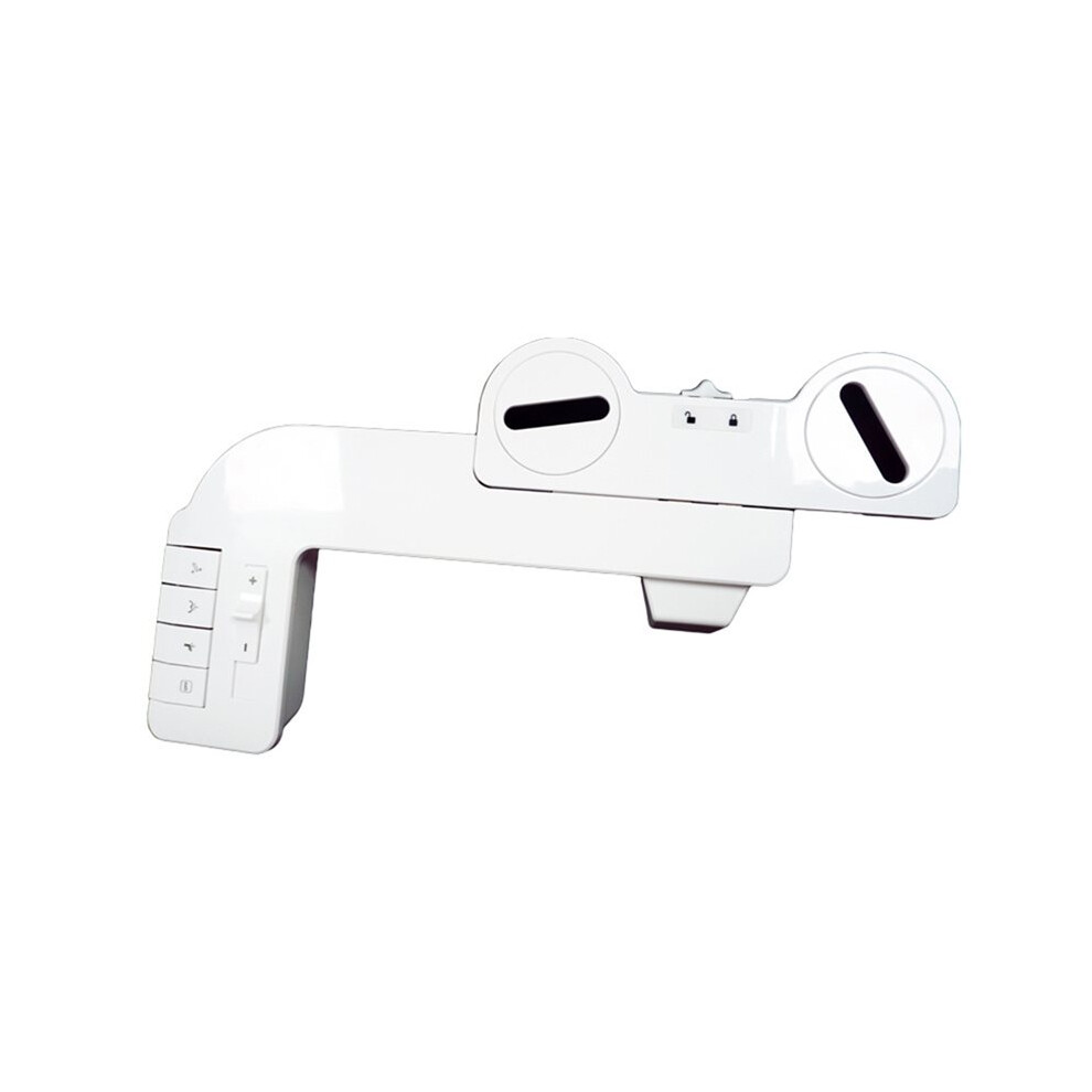 Bidet Attachment for Toilet Non-Electric 2 Nozzle for Frontal Rear Wash Adjustable Pressure Buttock Irrigator NA 7/8