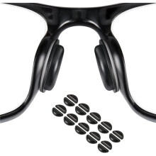 10 Pairs Silicone Eyeglass Nose Pads for Meta Glasses, Anti-Slip Self-Adhesive Nose Cushion Accessories