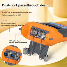 2X Medidor de Potencia PON, Comprobador de Fibra Óptica para ONT/OLT, Instrumentos de Prueba de Comunicación Óptica, 1310/1490/1550 Nm AUA-330U