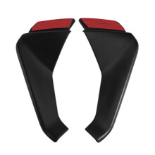 Nackter Frontspoiler Winglet Aerodynamik Flügel Kit Spoiler für RS660 & TUONO 660 2021-2023 Motorradteile Schwarz