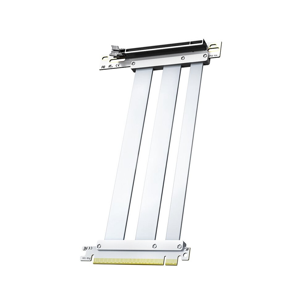 Pcie 5.0 X16 Riser Cable Compatible With Pcie 5.0 Gpu 90 Degree Slot Gpu Extension For Rtx 5090 20Cm 4712635881454