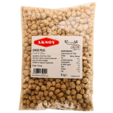 Aksoy Premium Quality Dry Chickpeas XL Size (12mm) 1KG