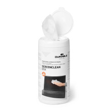 Durable SCREENCLEAN Streak-Free Screen Cleaning Wipes - Biodegradable and Anti-Static - for Phones,