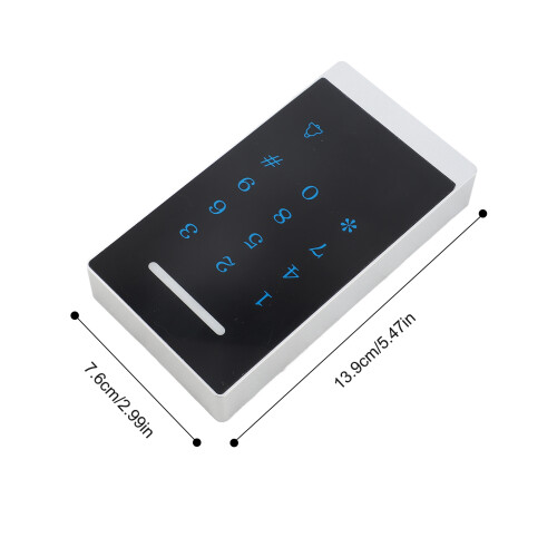 Touch Button Waterproof Access Control Keypad 2