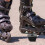 2Pcs Roller Skate Brake Blocks Black Rubber Toe Stops Replacement Pads 7