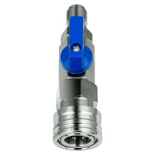 High Pressure Washer Valve Kit 3/8 NPT Quick Connector 4500 PSI for Power Washer Hose