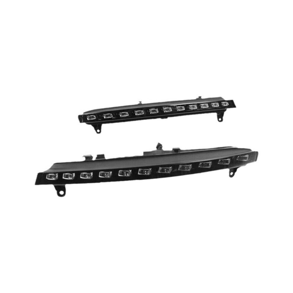 Car Led Drl Daytime Running Dual Color Fog Lamp Turn Signals For Q7 2006-2009 Light 6034214850124
