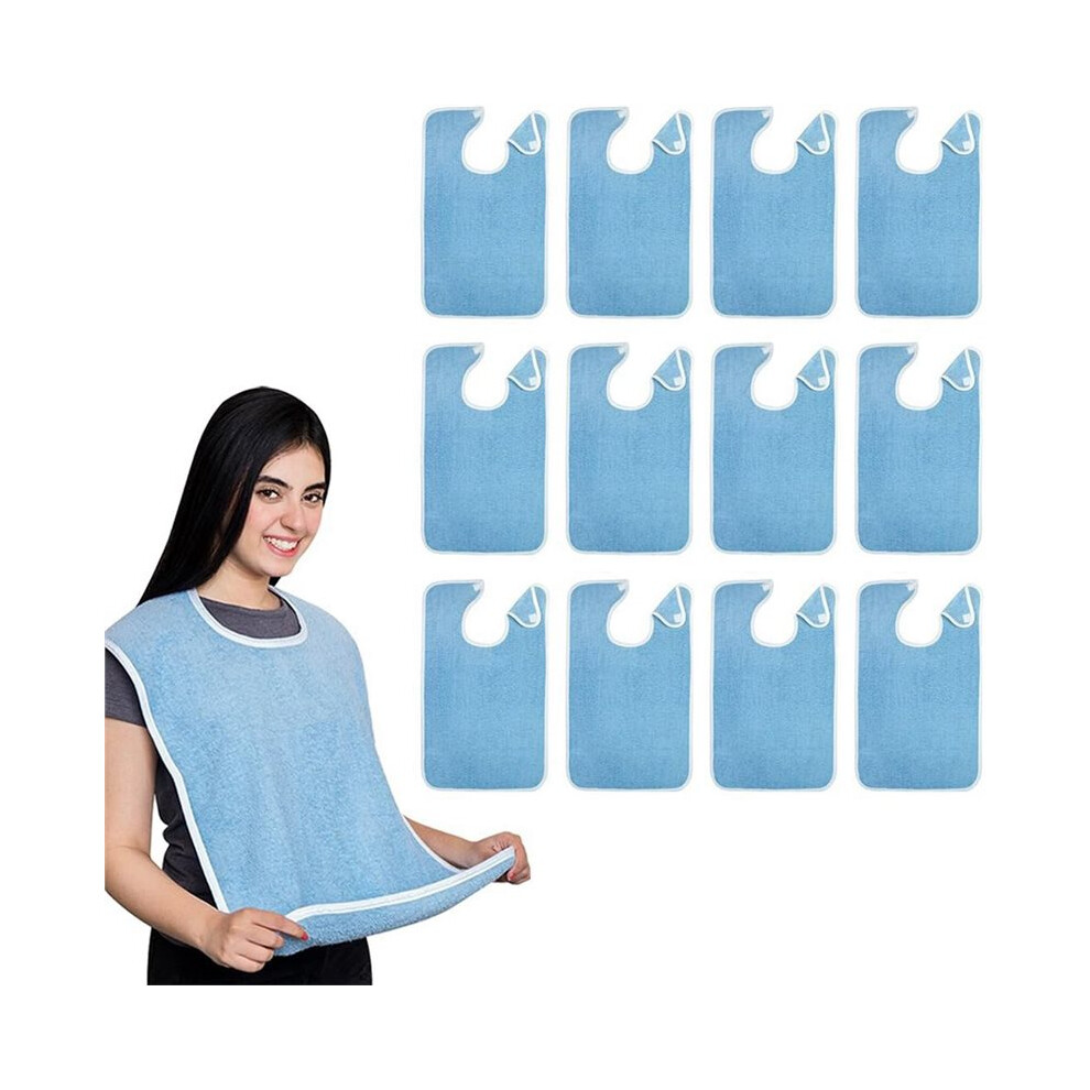 Towels Adult Bibs for Women Bib for Adults for Eating - Terry Cloth Adult Bibs for Men Clothing Protectors