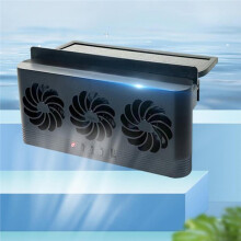 Upgrade Solar Powered Fan CarCooler Front/Rear USB Charging Window Radiator Exhaust Fan Auto Air Vent Fan Ventilation2pc