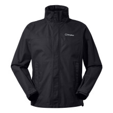 (XXL, Black) Berghaus Mens 2026 RG Alpha 2.0 Waterproof Hydroshell Lightweight Jacket