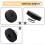 For  Technics Vinyl Phonograph Foot Set Suitable for Technics SL-D2 SL-D3 Model 7