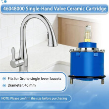 46048000 Single-Hand Valve Ceramic Cartridge, for Grohe 46mm Faucet Cartridge, Single Lever Faucets, No-Leakage