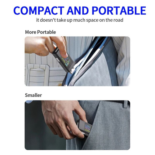 6-in-1 Multi-Function  Voltage Ammeter Power Meter Digital Display Curve Measurement USB Cell Phone Charging Tester 1