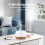 SEEDSEEL 300ml Aromatherapy Diffuser with Remote Control, 7-Colour LED Light, Ultrasonic Cool Mist, Quiet Operation, Auto-Off, Essential Oil Diffuser 6