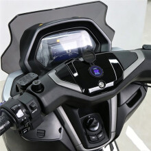 Motorrad-Lenker-Mittelabdeckung mit USB-Ladegerät für NMAX155 NMAX125 V3 2025 2026 Zubehör