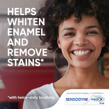 Sensodyne Toothpaste Rapid Relief, Teeth Whitening Toothpaste that Provides Reli