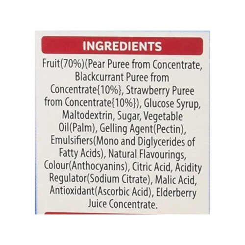 Kelloggs Fruit Winders Rolls Strawberry & Blackcurrent, 5 x 17g 1