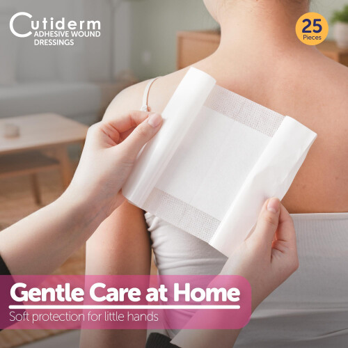 Cutiderm Adhesive Wound Dressing 15cm x 15cm - Pack of 2