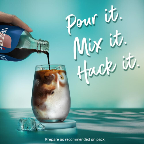 Nescafe Nescafé Iced Coffee Espresso Concentrated Decaf Flavour 500ml 1