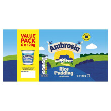 Ambrosia Rice Pudding Original Recipe Creamy ReadytoEat Dessert 6 x 12