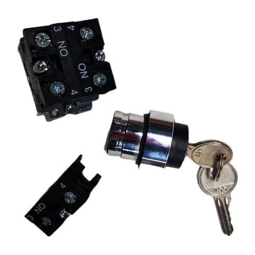 Interruptor com Chave 2901015340 Peças para Plataformas Elevatórias  Compact 14, Compact 12DX, H15SXL, ... 2