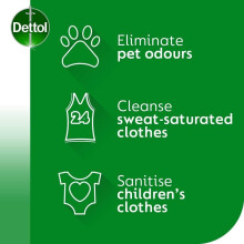Dettol Antibacterial Laundry Sanitiser Cleanser Additive Fresh Cotton