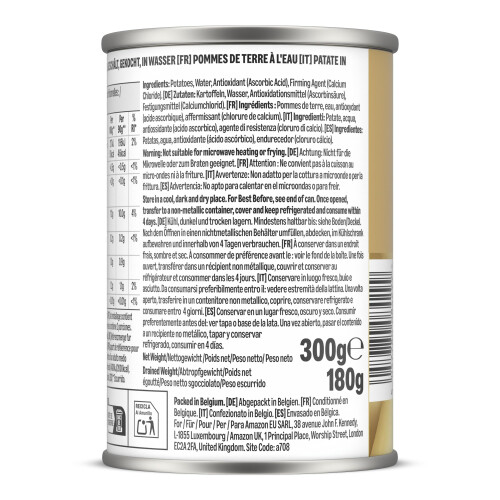 by Amazon Peeled Potatoes in Water, 300g 1