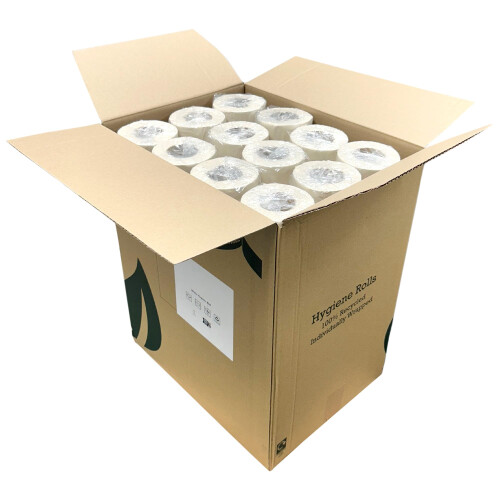 Premium White 20" Couch Roll Hygiene Roll - 40 Metres - 12 Rolls 1