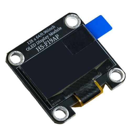 Module D'Affichage OLED 0,96 Pouce Bicolore 128 X 64, Module de Communication I2C pour Module pour  ESP32 1