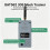 GAT562 30s Meshtastic LoRa Mesh com Tela OLED de 1,3 Polegadas, NRF52840 SX1262, Rastreador GPS LoRa Meshcore, 30dBm, 5000mAh, 868MHz 1