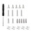 Case with Antenna and 3000mAh Battery Set for Wio Tracker L1 Dev Board All-in Screen Protection Shell Black 9