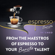 Lavazza Espresso Barista Intenso Drum Roasted Coffee Beans with Aromat