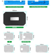 RELIFE RL-601T 31-in-1 BGA Reballing Kit for X to 17 Pro Max Motherboard Repair