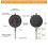 1"/0.001" Dial Indicator,Dial Indicator Gauge Full Metal Construction High Precision Tool for Lathe,Table Saw,Workshop 7