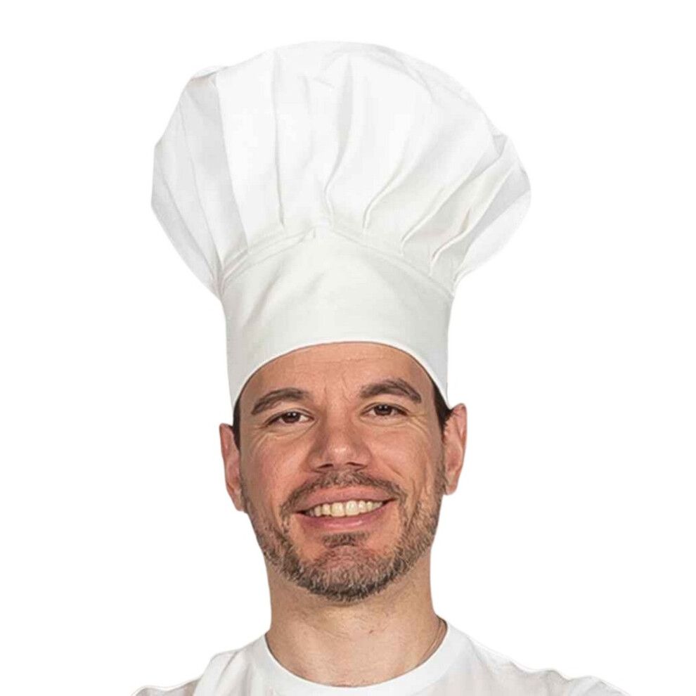 (Xs, White) Dennys Tall Chef Hat 5063470156528