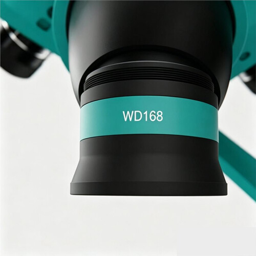 RF4 0.48X WD165 Barlow Lens Microscope Auxiliary Objective Lens for Zoom Microscope and Camera Imaging Enhancement