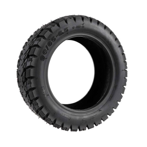 Câmara de Ar 90/65-6.5, Pneu Externo de 12 Polegadas para Patinete Elétrico, com Válvula Curvada A 90 para Zero 11X / 11X+ Speedual 2