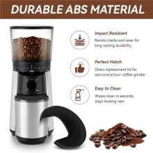 Couvercle pour Moulin à Café à Meules Coniques pour OXO Brew, Compatible avec les Modèles 8717000 (Argent) et 8722600