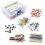 1500pcs Electronics Component Assortment Kit Capacitors Led Diode Rectifier Resistor Transistor for  DIY Project 3