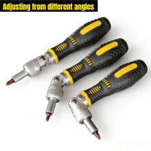 Dual Way Ratcheting Screwdriver Set Magnetic Multi-Function Hand Repair Tool for Home Appliance Furniture