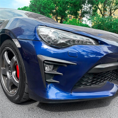 Frontstoßstangenlippe mit Nebelscheinwerfer-Windabweiser für  86 GT86 Facelift 2017-2020 Spoiler-Diffusor-Zubehör 2