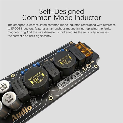 New HIFI Audio Power EMI Filter Module AC Power Filter Anti-Interference Anti- Audio DIY